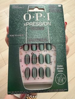 Brand New Press On Nails with stickers