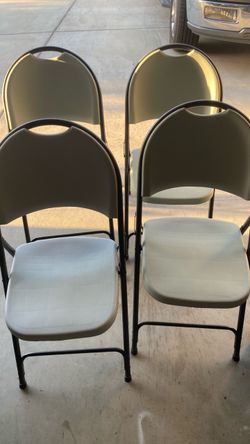 4 chairs $60