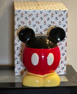 Brand NEW Mickey Mouse Cookie Jar