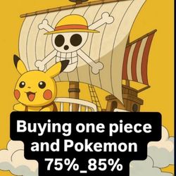 Buy Sell Trading One Piece And Pokemon 