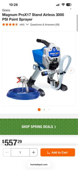 GRACO Magnum ProX17 Stand Airless Paint Sprayer