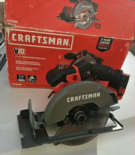 CRAFTSMAN V20 6-1/2-inch Cordless Circular Saw