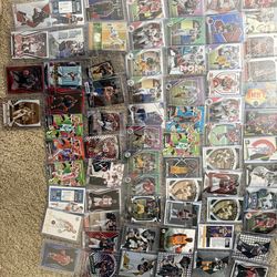 Sports Card Lot – NBA & NFL w/ Jersey Patch Cards, Parallels, Rookies