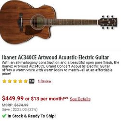 Ahostic electric guitar