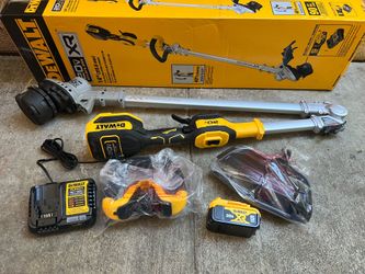 DEWALT 20V MAX 14 in. Brushless Cordless Battery Powered Foldable String Trimmer Kit with 5 Ah Battery & Charger