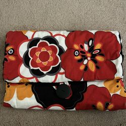 Tri-fold Cloth Diaper Changing Pad With Pocket