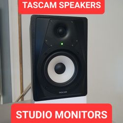 Tascam Studio Monitors Speakers VL-S5 - SOLID SPEAKERS - LIKE NEW!