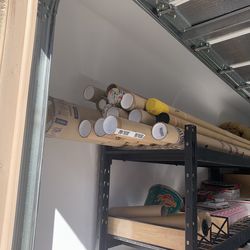 Heavy Duty round cardboard tubes for shipping or storing fishing rods