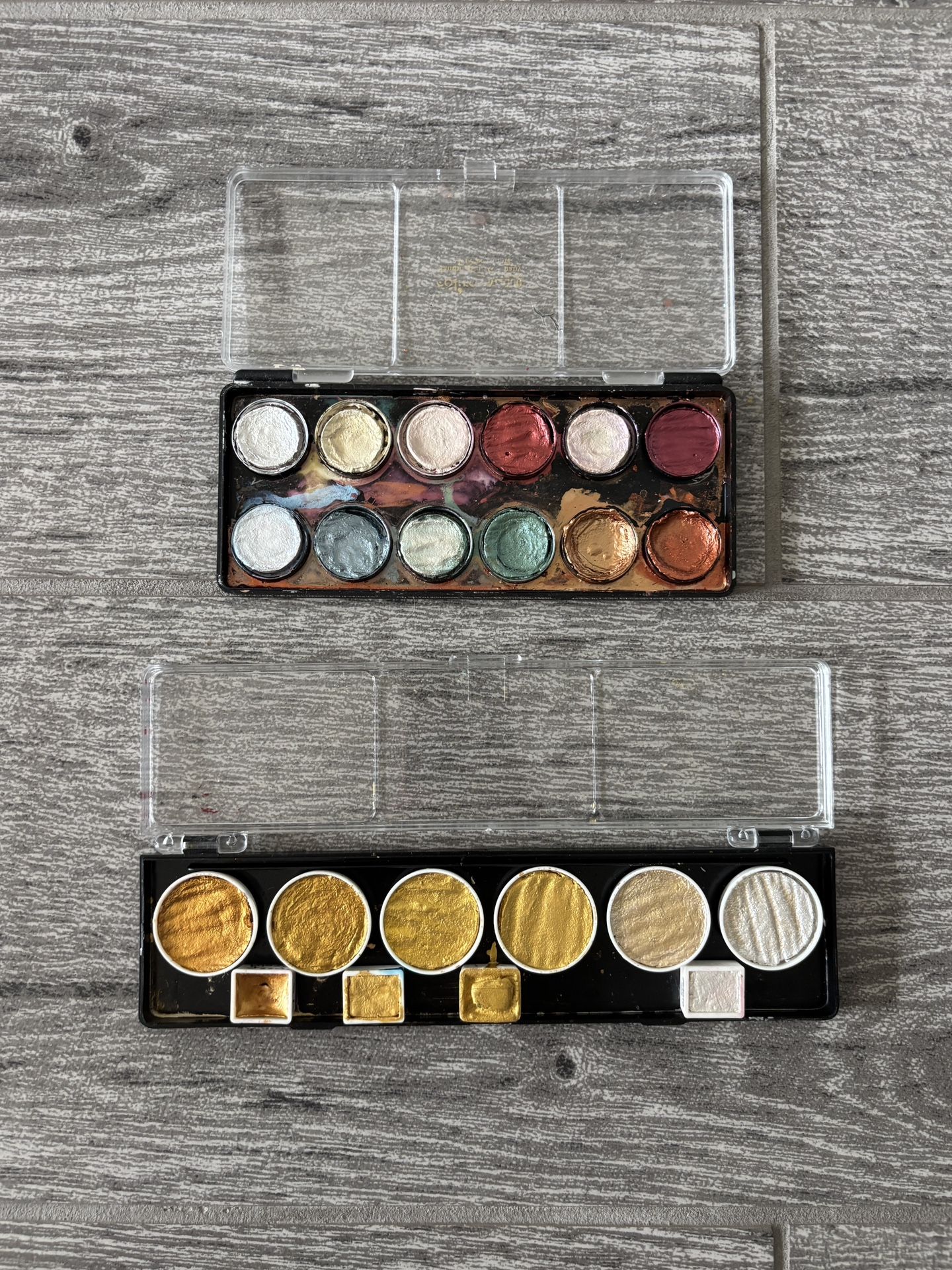 Metallic Watercolors
