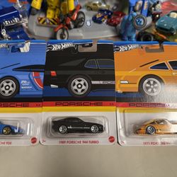 Hot Wheels Porsche 3 Pack