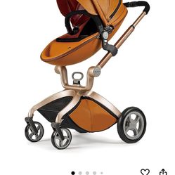 Beautiful leather Stroller 