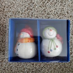 Snowman New Salt & Pepper Set