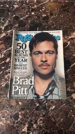 Rolling Stone Magazine Brad Pitt Cover 2009