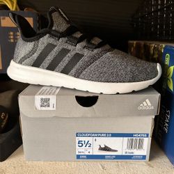 2-Pair Adidas Cloudfoam Pure 2.0 Bundle – Women’s 5.5 – BRAND NEW