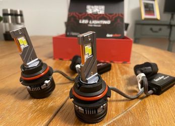 H7 LED Headlight Bulb,  High-Focus Extremely Bright 6500K Cool White Conversion Kit - Adjustable Beam, Halogen Replacement