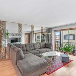 Gray Sectional Sofa – Clean, Comfortable, Great Condition – $180 OBO