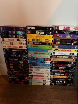 VHS tapes lot of 54