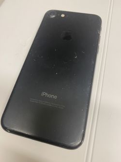 As-is Unlocked Apple IPhone 7 Black 128GB for Sale in Los Angeles