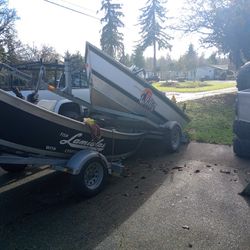 13 Foot Alumaweld And A 16 Foot Willie's 