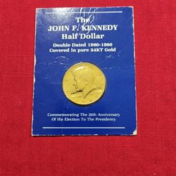 Gold Plated Half Dollar