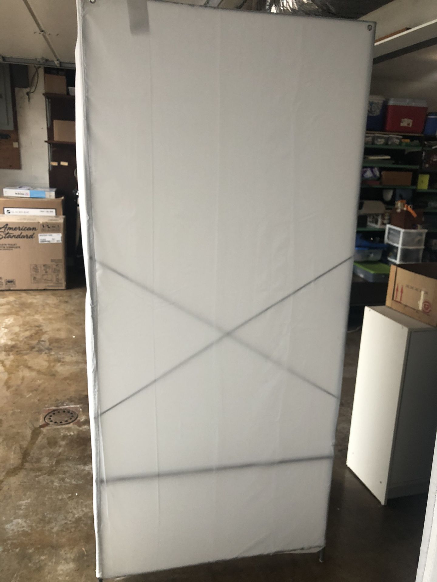 Ikea White Storage Racks (2)