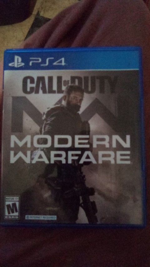 Call Of Duty Modern Warfare For Ps4