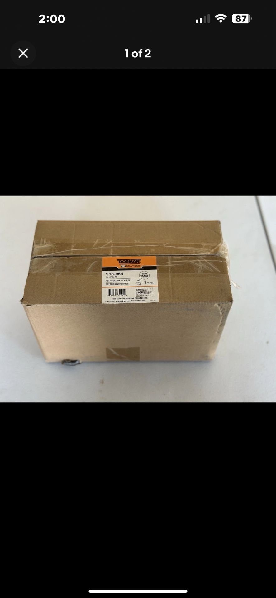 Dorman 918-964 Rear Transmission Oil Cooler for '03-'09 Dodge Cummins 5.9L