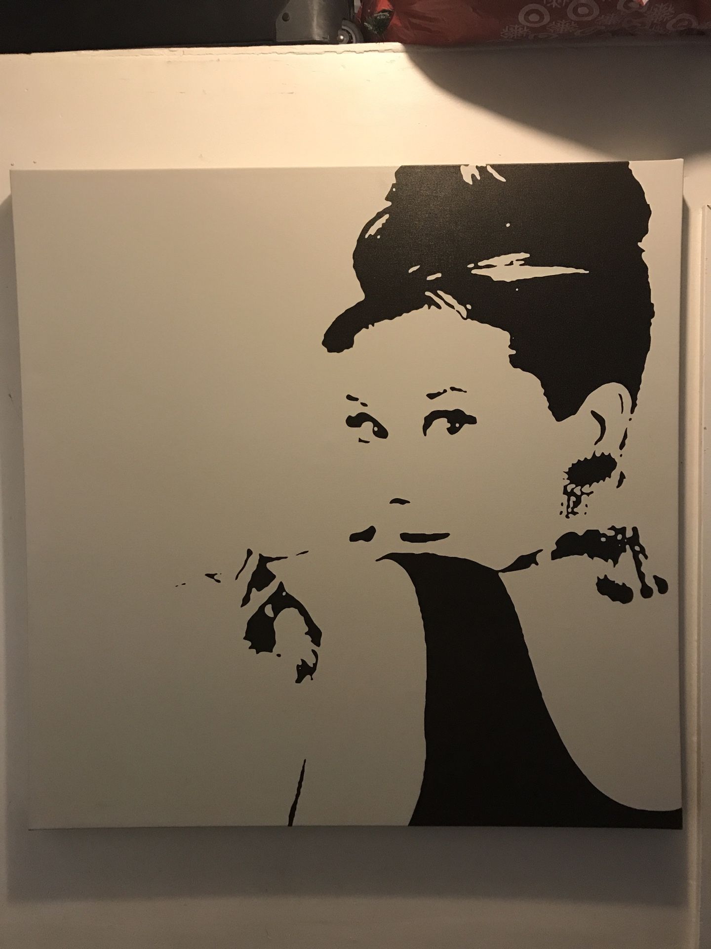 IKEA Audrey Hepburn Canvas Painting