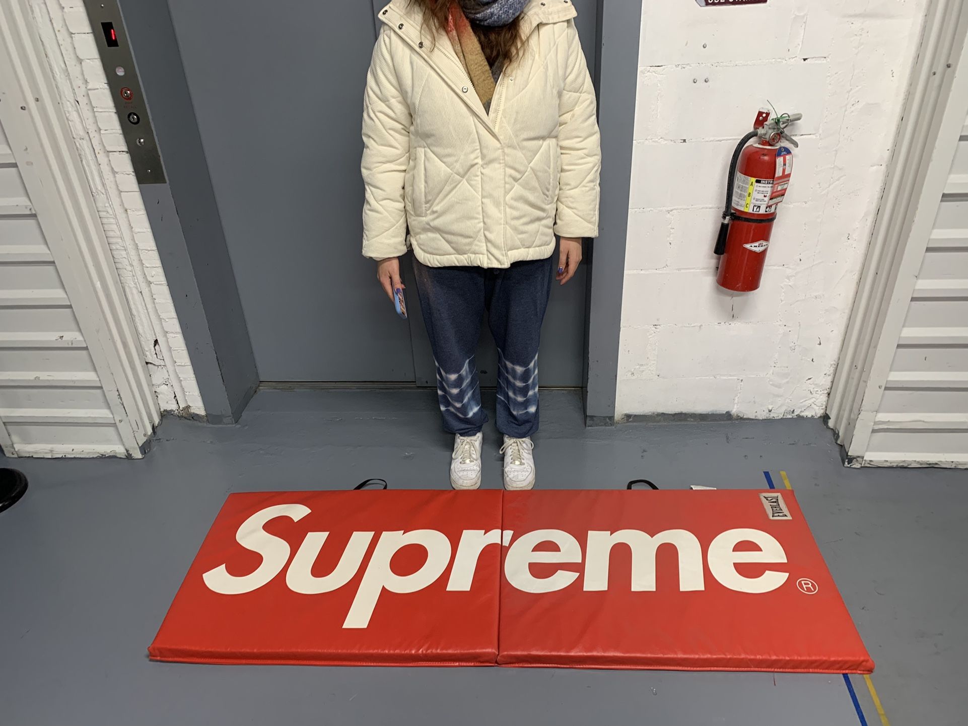 Supreme Everlast Folding Exercise Mat 2枚 Supreme Everlast Folding Exercise Mat Red FW17 -New -Ready To Ship