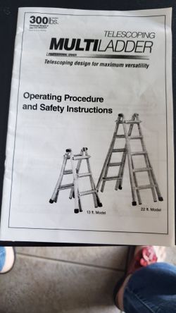 Werner telescoping ladder