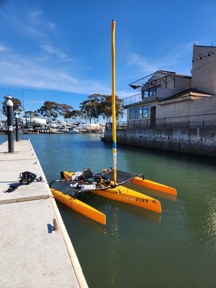 2016 Hobie Adventure Island Kayak With Trailer
