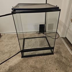 Open Front Terrarium/Glass Tank