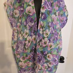 Womans Cover Up New Size 16 Cotton Beautiful 