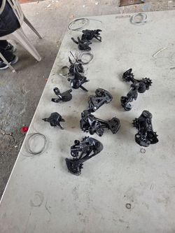 Bicycle deraillers and shifters