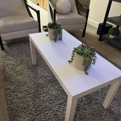 White Coffee Table 
