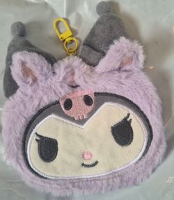 Kuromi Keychain coin pouch