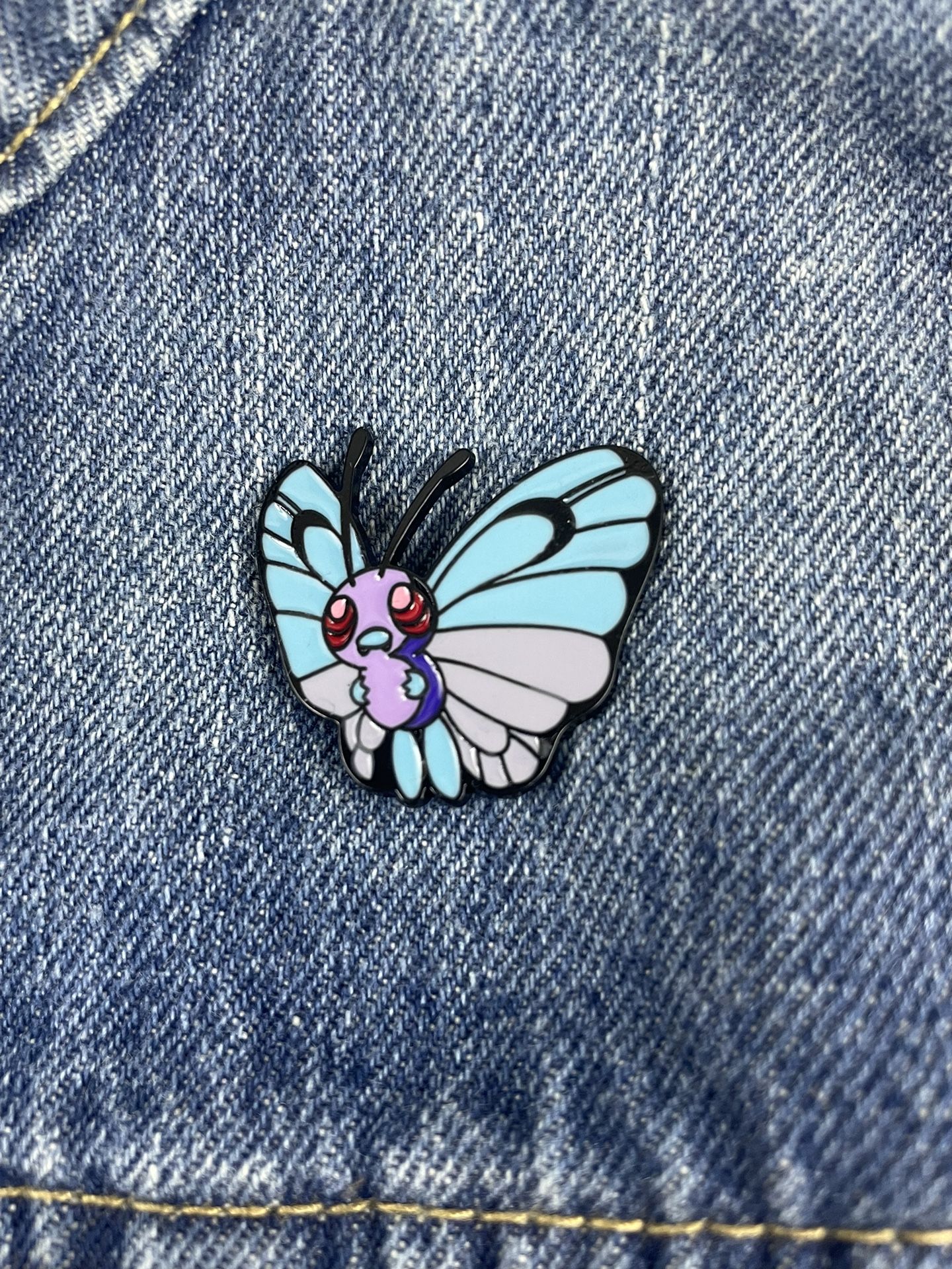Butterfree Enamel Pin