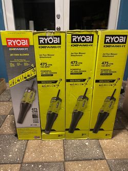 NEW RYOBI Expand-It 140 MPH 475 CFM Universal Blower Attachment RYAXA22