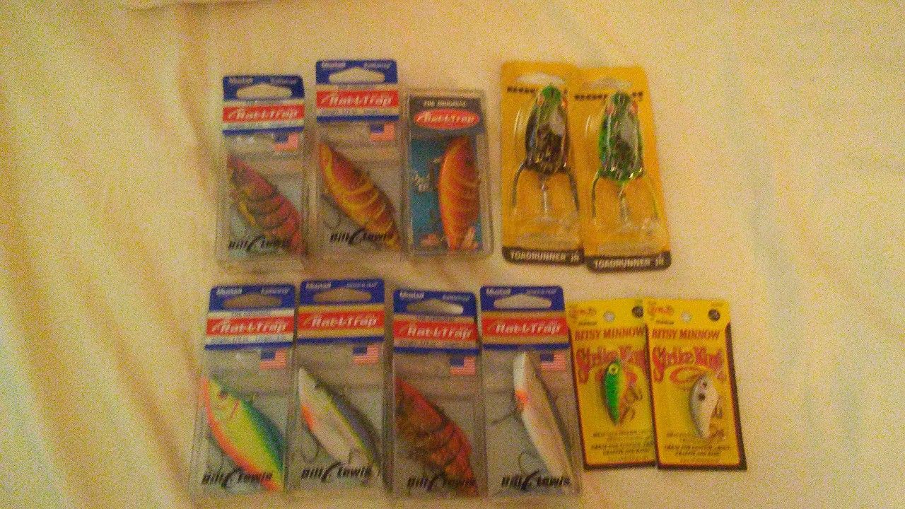 11 new fishing lures