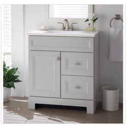Brand New 30” Bathroom Vanity with countertop and sink