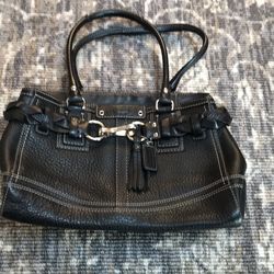 Coach black bag