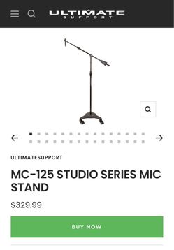 Ultimate Support MC-125 Studio Series Mic Stand