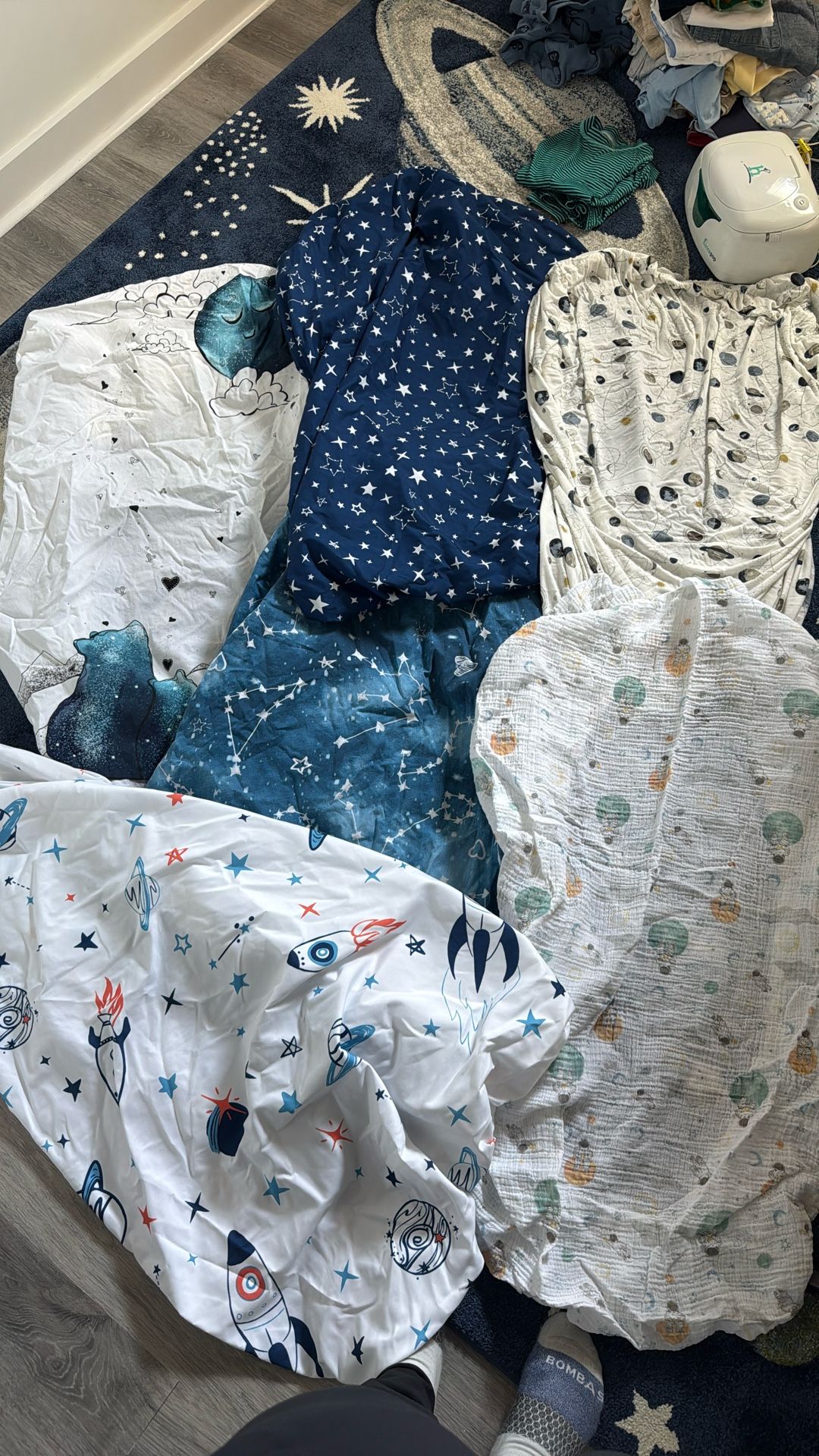 Space Crib Sheets