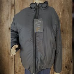 NWT HOLLISTER Women's Ultimate Puffer Collection Reversible Warmer Level Black L