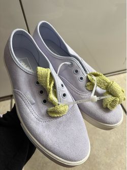 Vans Suede Lavender LowTop Sneakers Womens 6 Mens 4.5 Rare Colorway NEW