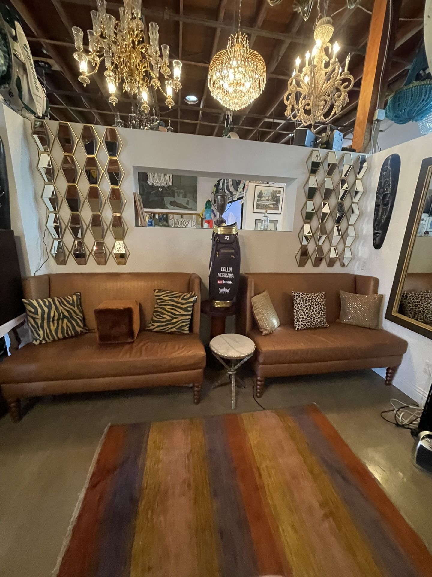 Couch, Love Seat, Bench, Lounge 2 Units For Sale. $150 For Both