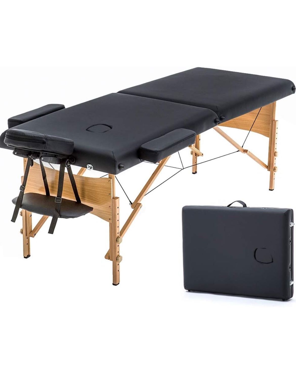 Black Massage Table