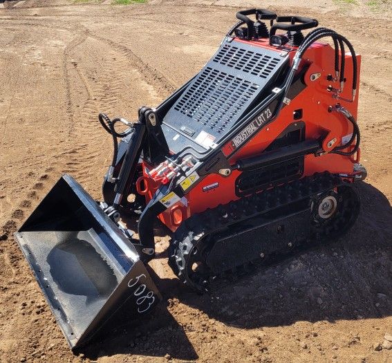 Ride Behind Mini Skid Steer