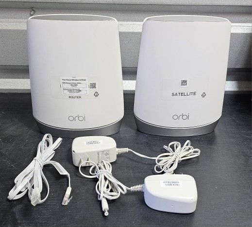 Orbi 750 Series Tri-Band WiFi 6 Mesh System, 4.2Gbps, Router + 1 Satellite