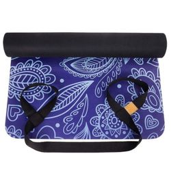 Toplus Yoga Mat 1/16 Suede & Rubber (Ocean Blue) Brand New With Gift Box